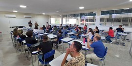 Sintet visita professores no CEM Militar de Palmas nesta segunda (26)