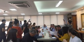 Sintet, junto com Comissão do PCCR, participa de reunião com governador, onde ele anuncia minuta do PCCR até dezembro de 2024