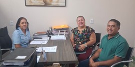 Com reunião em Palmeirante, Sintet Colinas inicia agenda de diálogo com municípios para tratar das demandas da categoria